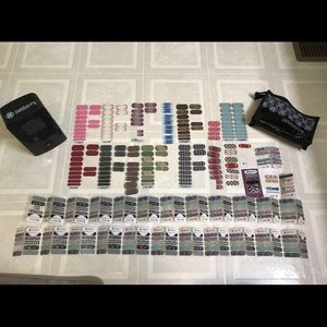 Jamberry Lot - Heater, Bag and Several Jams